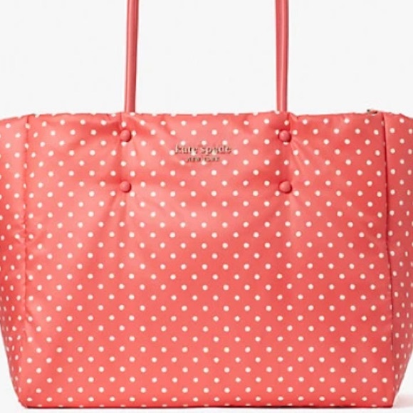 Kate Spade NWT Everything Puffy Dots Large Tote - HOST PICK! 🏆 - Picture 3 of 15